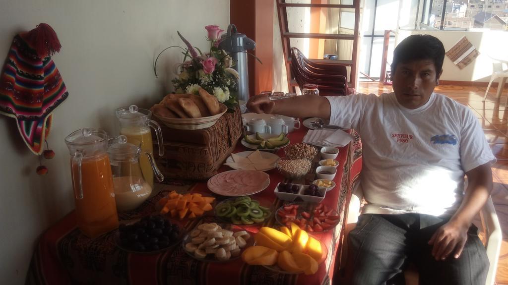 Hostal Inkawatana Inn Puno Zewnętrze zdjęcie